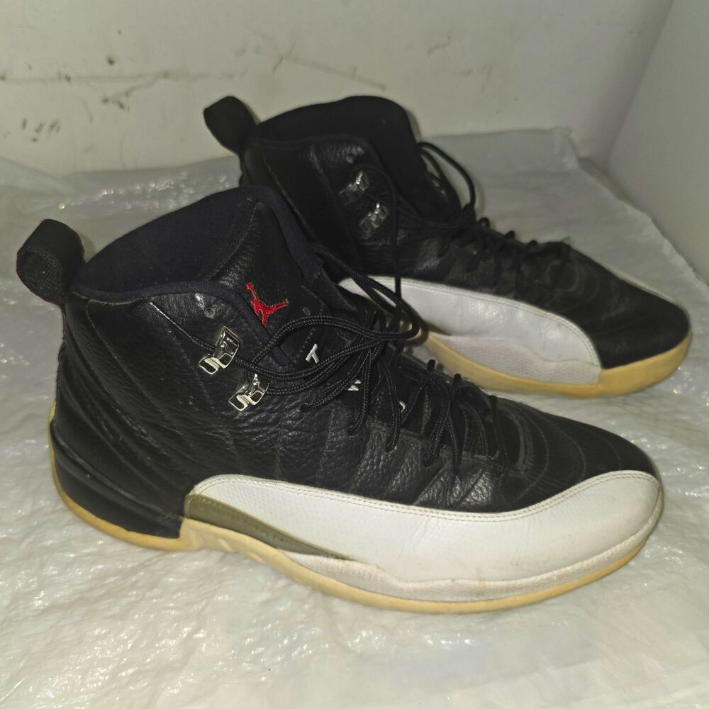 Jordan Air Jordan 12 Retro Playoff 2012 Mid Top Leather Sneaker 130690-001